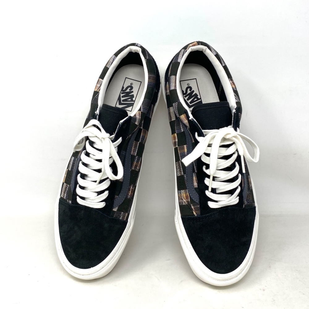VANS Old Skool 36 DX Shoes Low Check Multi Men's Casual Suede Canvas VN0A4BVQJ4E - Picture 5 of 8